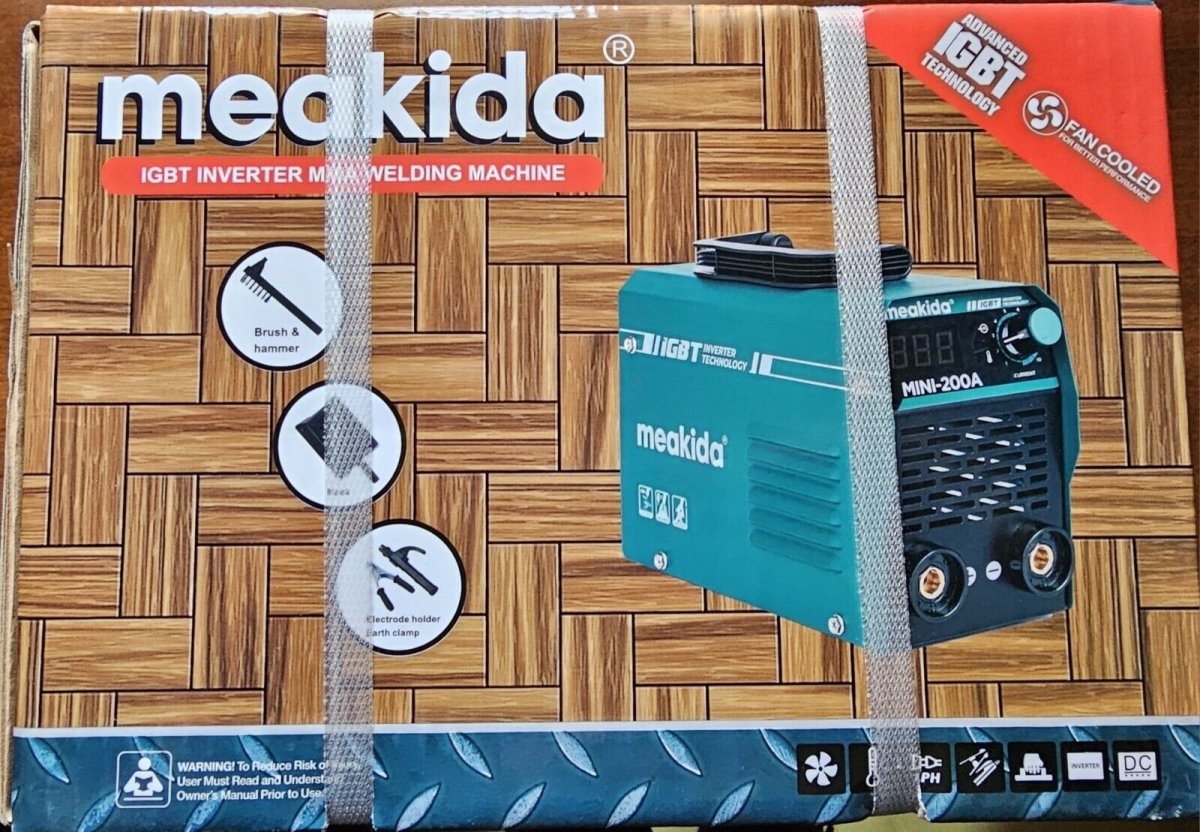 Saldatrice inverter 200A meakida MMA: la tua compagna ideale - ItalyExpress